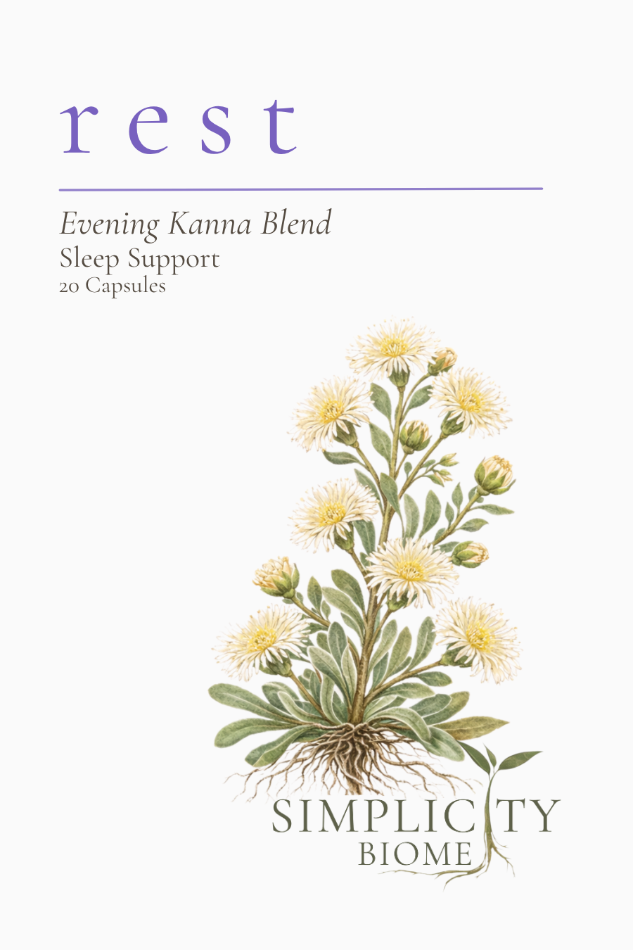 Rest | Evening Kanna Capsules